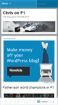 Mobile Screenshot of chrisonf1.com